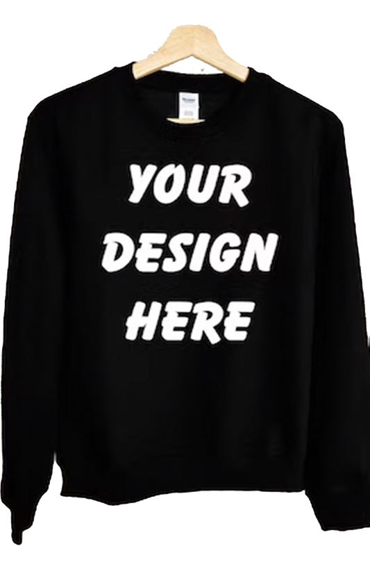 Custom Crewneck Sweatshirt (Front Design)