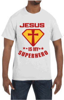 JESUS IS MY SUPERHERO