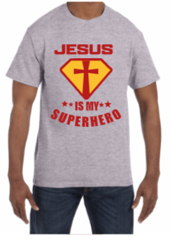 JESUS IS MY SUPERHERO