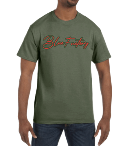 Signature BF Navy Olive Green/Red